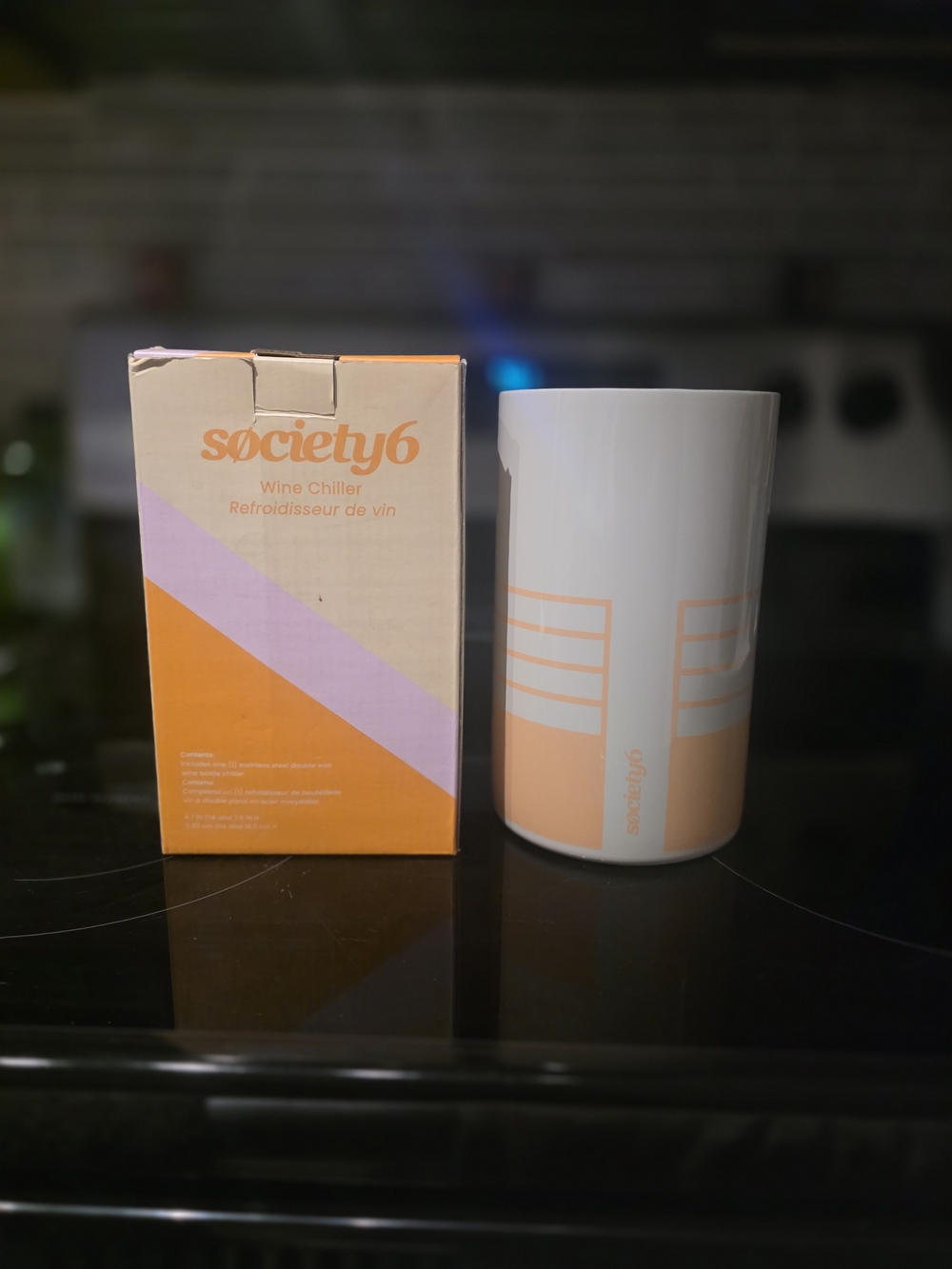 Society6 Stainless Steal Wine Chiller